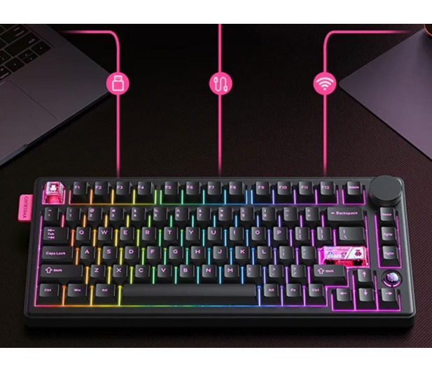 Onikuma MT706 czarna qwerty - 1513709 - zdjęcie 3